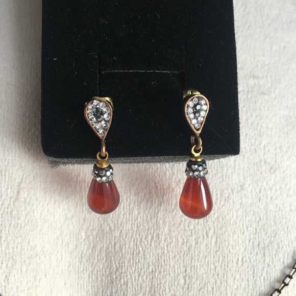 Earrings and Necklace Set with Gift Box -New - Picture 5 of 6